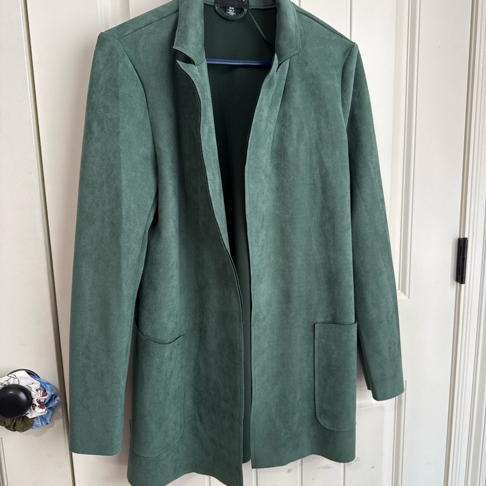 Premise Green Trench Coat